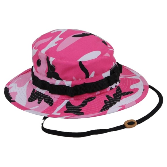 Rothco Accessories - Rothco Pink Camouflage Bucket Hat/ Boonie Hat/ Military Hat size Medium